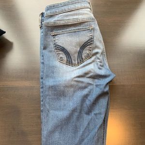 Hollister light wash boot Jean
